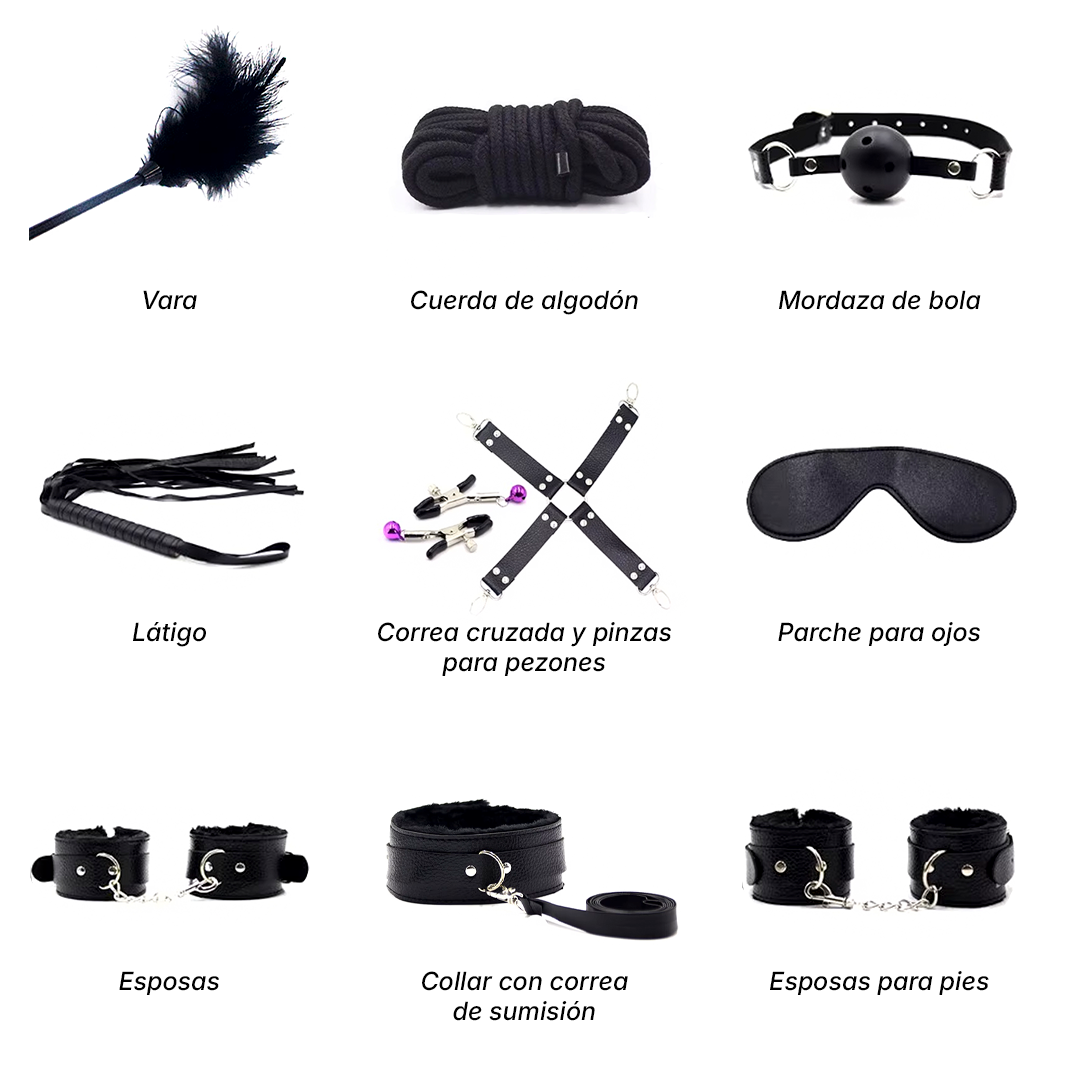 Kit de sumisión - 10 piezas